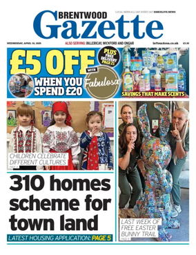 Cover of Brentwood Gazette