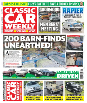 Cover of Classic Car Weekly (UK)