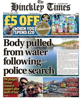 Cover of Hinckley Times