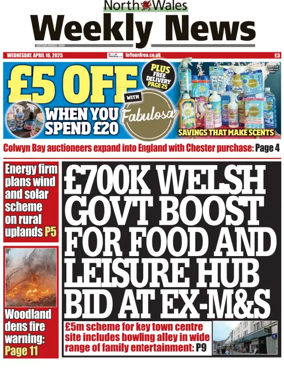 Cover of North Wales Weekly News