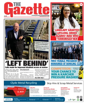 Cover of The Gazette (Scotland)