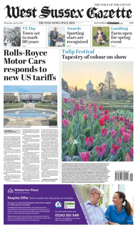 Cover of West Sussex Gazette