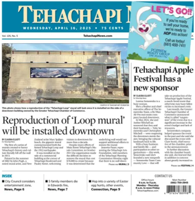 Cover of Tehachapi News
