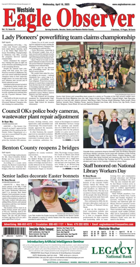 Cover of Westside Eagle-Observer