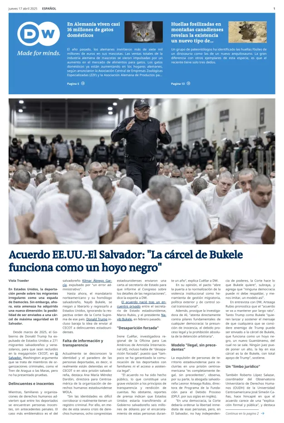 Cover of Deutsche Welle (Spanish edition)