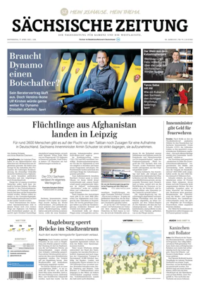 Cover of Sächsische Zeitung  (Kamenz)