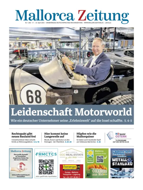 Cover of Mallorca Zeitung