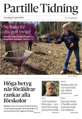 Cover of Partille Tidning