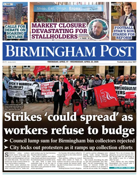 Cover of Birmingham Post