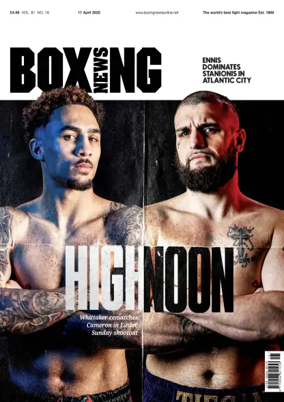 Cover of Boxing News