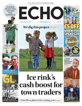 Cover of Gloucestershire Echo