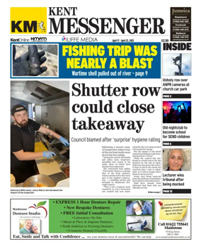 Cover of Kent Messenger Maidstone