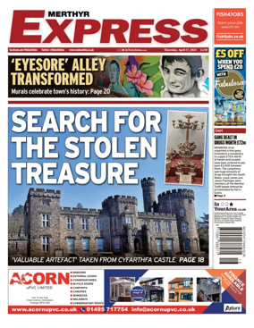 Cover of Merthyr Express