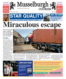 Cover of Musselburgh Courier