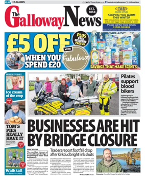 Cover of The Galloway News