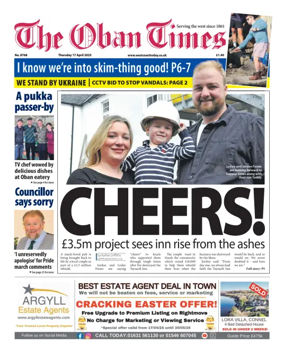 Cover of The Oban Times