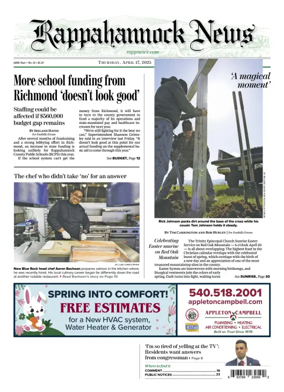 Cover of Rappahannock News