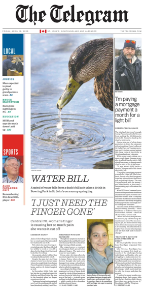 Cover of The Telegram (St. Johnâ€™s)