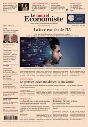 Cover of Le Nouvel Economiste