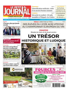 Cover of Le Petit Journal - L'hebdo local du Gers