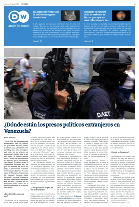 Cover of Deutsche Welle (Spanish edition)