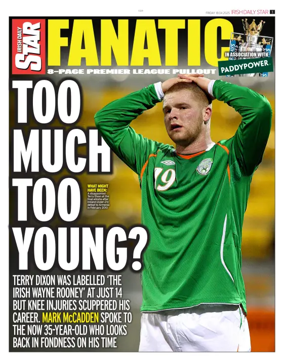 Cover of Irish Daily Star - Fanatic