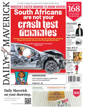 Cover of Daily Maverick