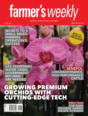 Cover of Farmers Weekly (South Africa)