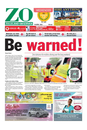 Cover of Zululand Observer - Weekender