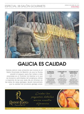 Cover of La Voz de Galicia (Ourense) - La Voz de Galicia (OneOff ALL)