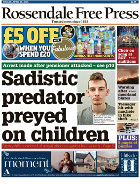 Cover of Rossendale Free Press