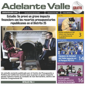 Cover of Adelante Valle
