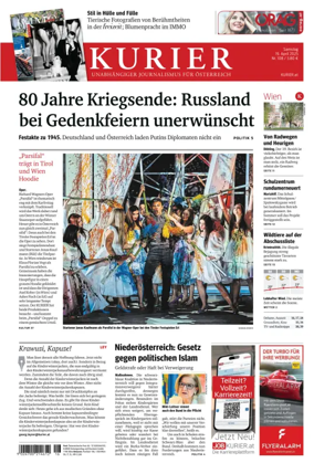 Cover of Kurier (Samstag)