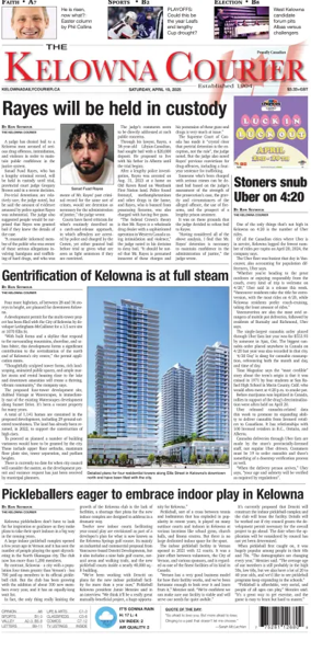 Cover of The Daily Courier