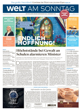 Cover of Welt am Sonntag