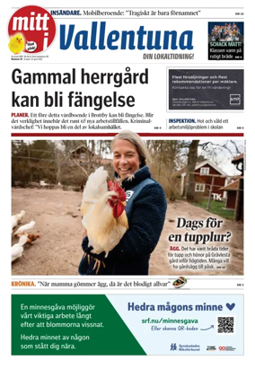 Cover of Vallentuna Nyheter