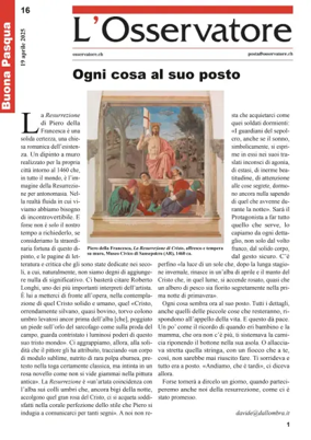 Cover of L'Osservatore