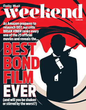 Cover of Daily Mail Weekend Magazine