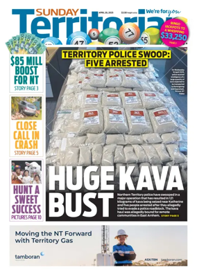 Cover of Sunday Territorian