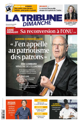Cover of La Tribune Dimanche (France)