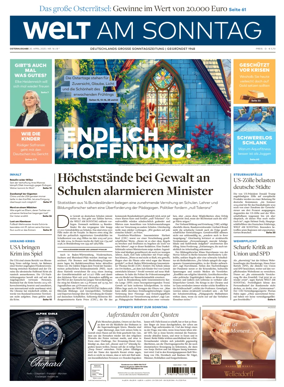 Cover of Welt am Sonntag