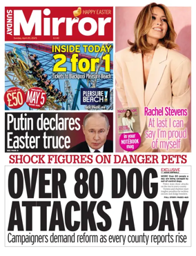 Cover of Sunday Mirror