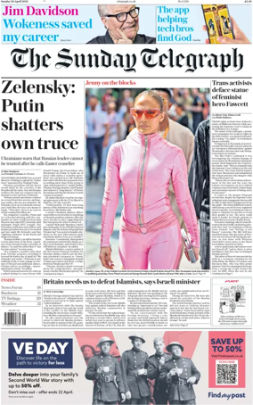 Cover of The Sunday Telegraph