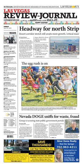 Cover of Las Vegas Review-Journal (Sunday)