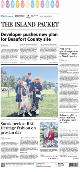 Cover of The Island Packet (Sunday)