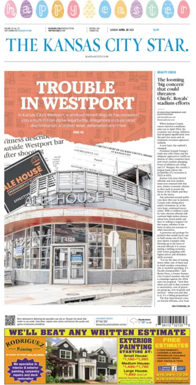 Cover of The Kansas City Star (Sunday)