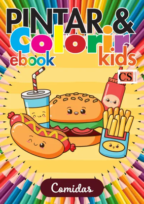 Cover of Pintar e Colorir Kids