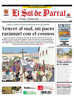 Cover of El Sol de Parral