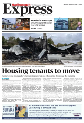 Cover of Marlborough Express