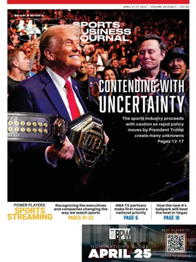 Cover of Sports Business Journal